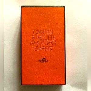 Hermès Scarf Knotting Card Set in Original Box